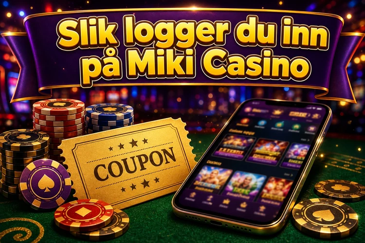 Slik logger du inn på Miki Casino
